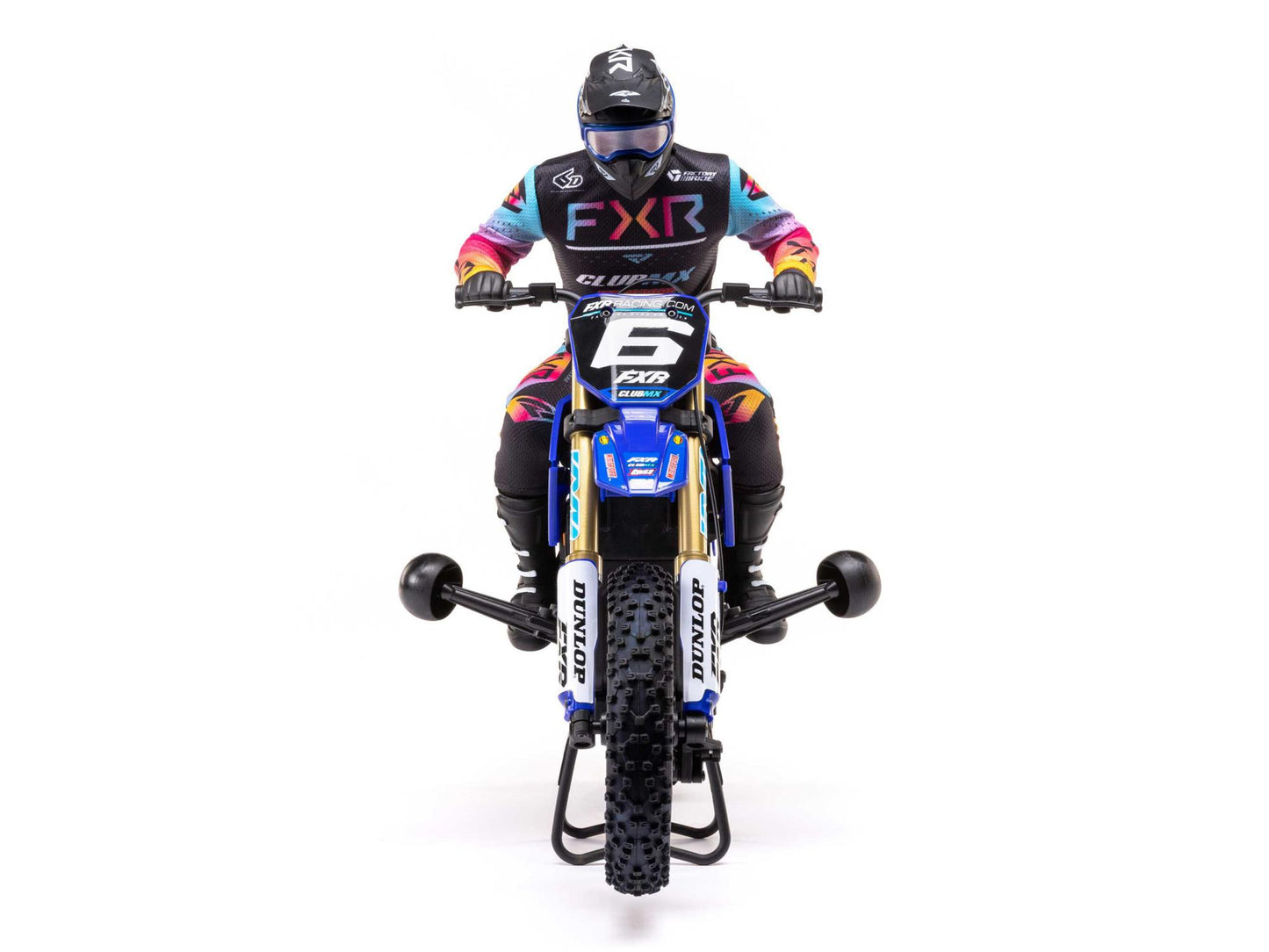 Losi 1/4 Promoto-MX Motorcycle RTR, Club MX (blue),  LOS06000T2