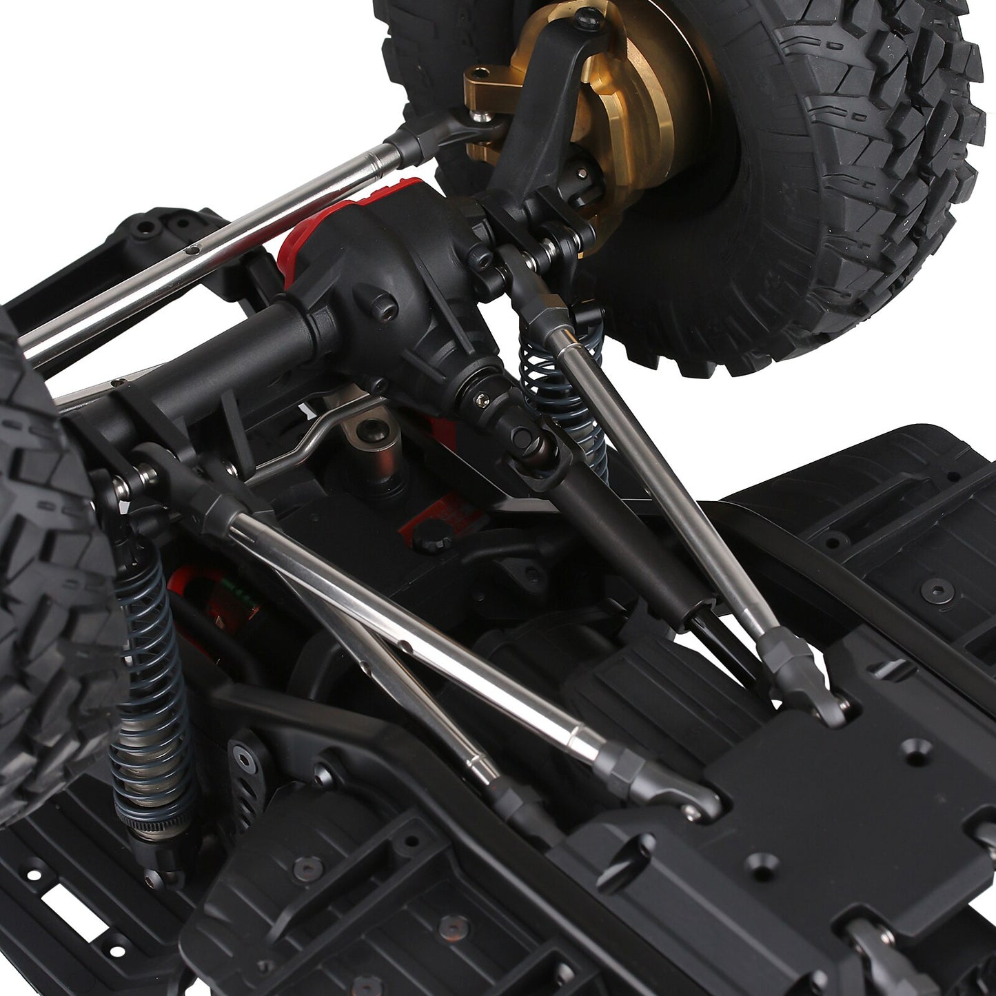 INJORA Metal Heavy-Duty Drive Shaft for 1/10 RC Crawler Car