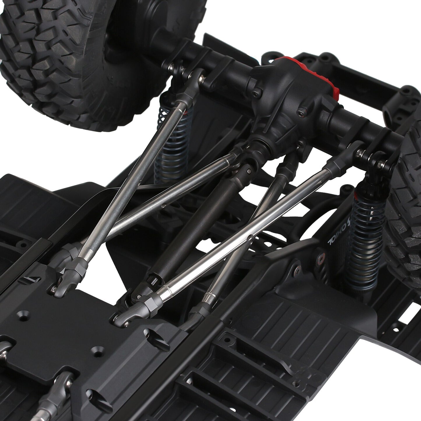 INJORA Metal Heavy-Duty Drive Shaft for 1/10 RC Crawler Car