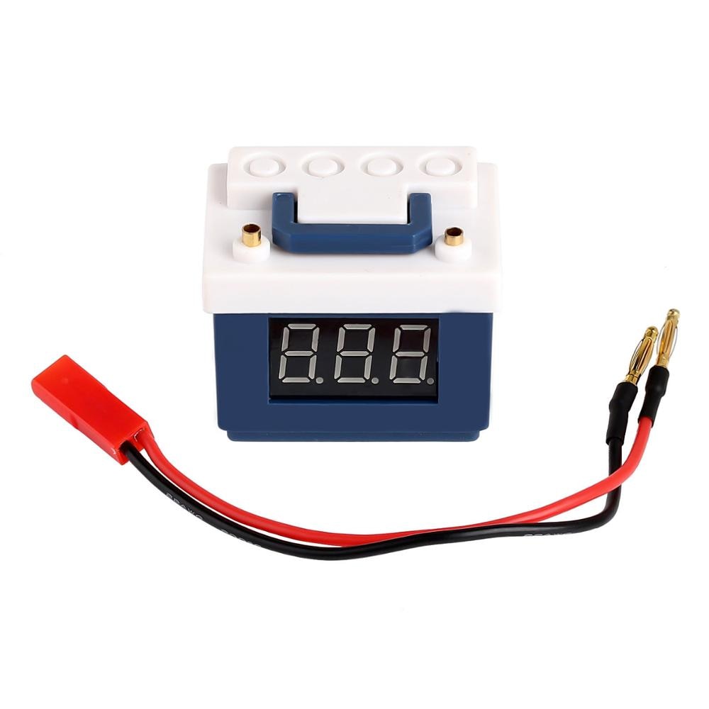 INJORA Low Voltage Alarm Lipo Battery Tester Decoration