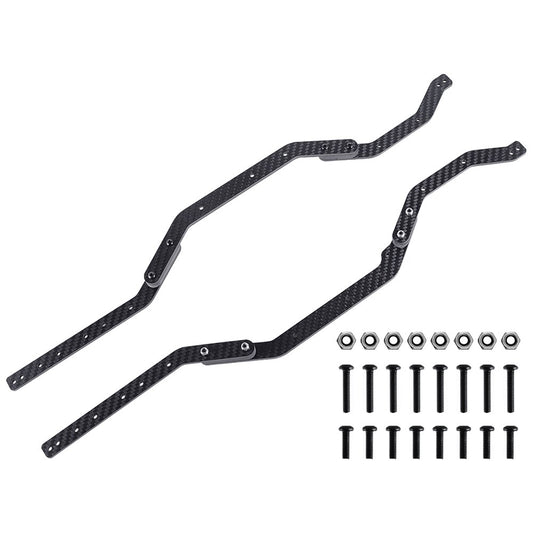 9imod Carbon Fiber Frame Chassis Rails for Traxxas TRX4 Upgrades TRX-4 Accessories RC Crawler Parts 1/10 Lightweight T410