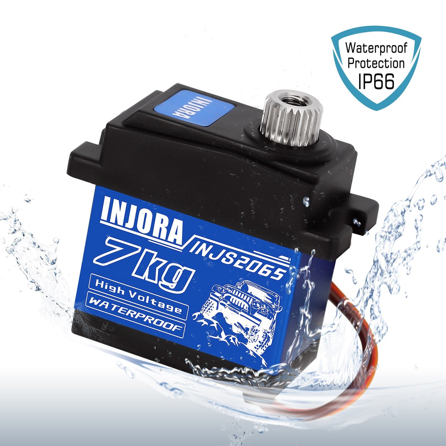 INJORA  7KG 2065 Digital Servo Waterproof High Voltage Sub Micro Servo