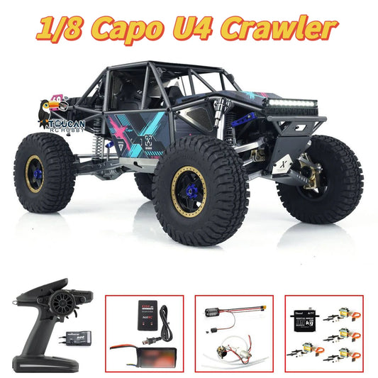 New Capo U4 CD1582X RC 1/8 Crawler Car RTR or
