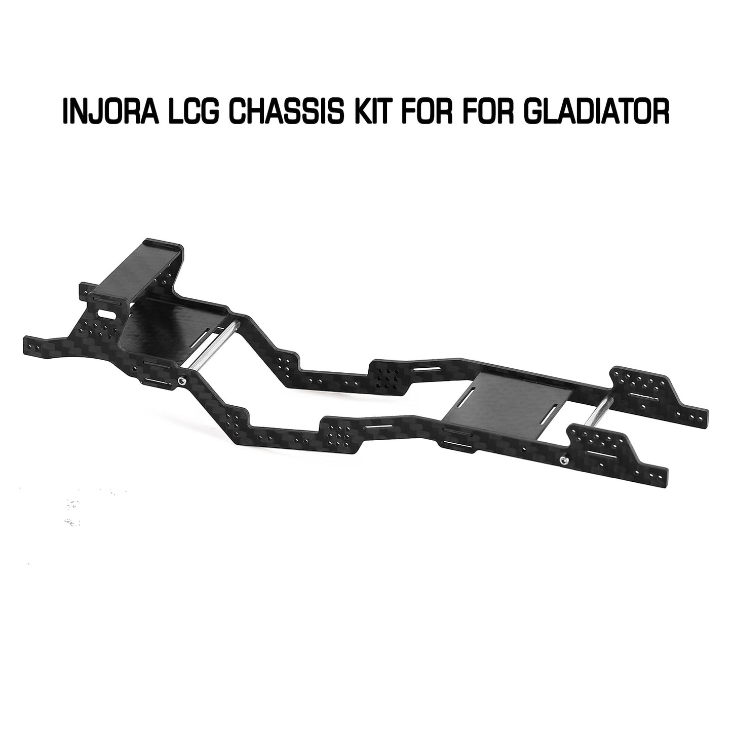 INJORA LCG Carbon Fiber Chassis Kit Frame Girder