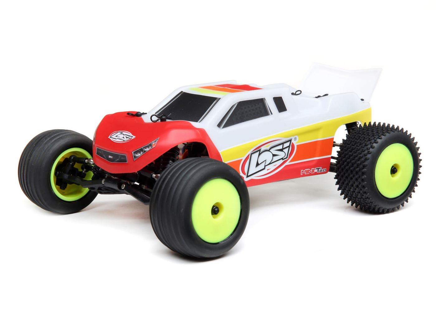 LOSI Mini T 2.0 2WD Stadium Truck Brushless RTR Red LOS01019T1 RD Models