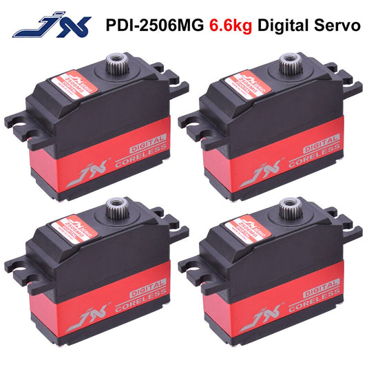 JX PDI-2506MG 6.6KG Metal Gear Digital Coreless Servo For 450 500 RC Helicopter For RC helicopters and remote control cars