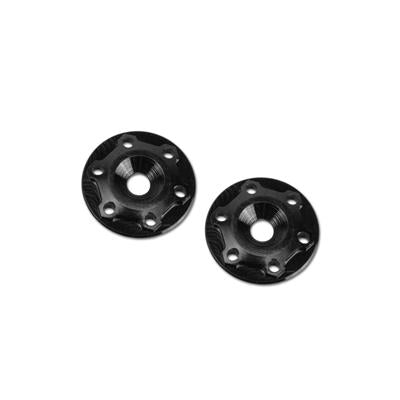 J Concepts  FINNISHER - 1/8TH ALLOY WING BUTTON - BLACK   Item No. JC2214-2