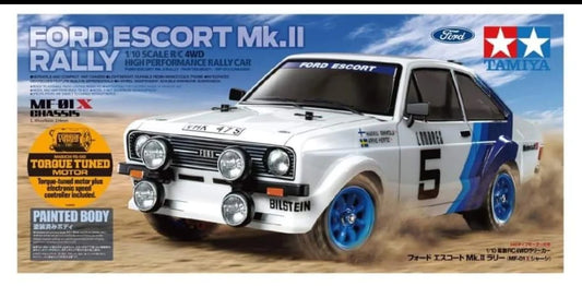 TAMIYA RC 58687 Ford Escort MK.II Rally PB (MF-01X) 1:10 4WD Assembly Kit