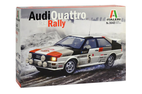 Italeri Audi Quattro Rally 3642 (stock del fornitore - disponibile su ordinazione)