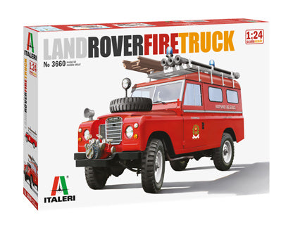 Italeri Land Rover Brandweerwagen 3660 (leveranciersvoorraad - op bestelling verkrijgbaar)