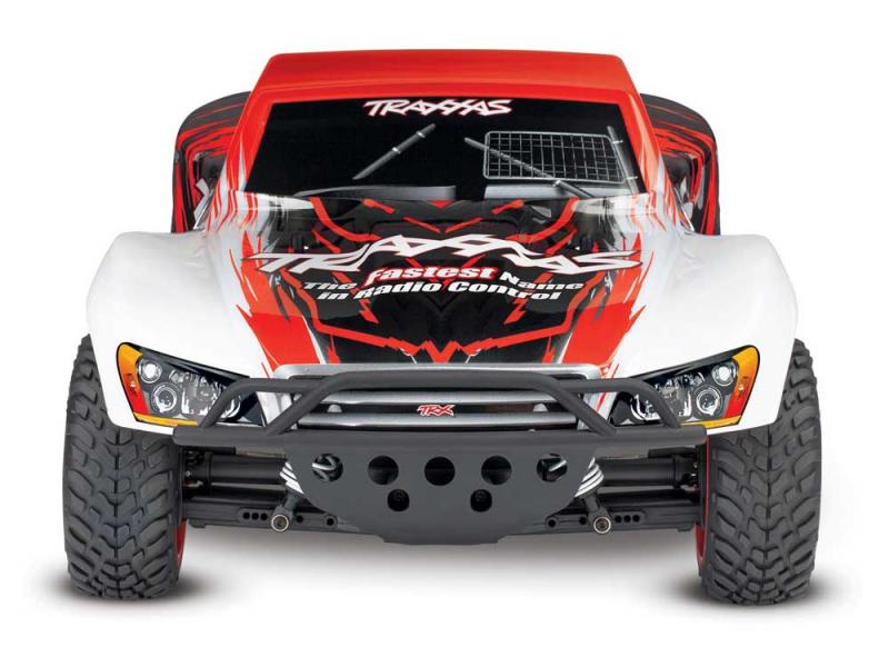 Traxxas Red Slash 4X4 VXL 1:10 4WD RTR camion elettrico senza spazzole per percorsi brevi TRX68086-4-RED (stock ombra)