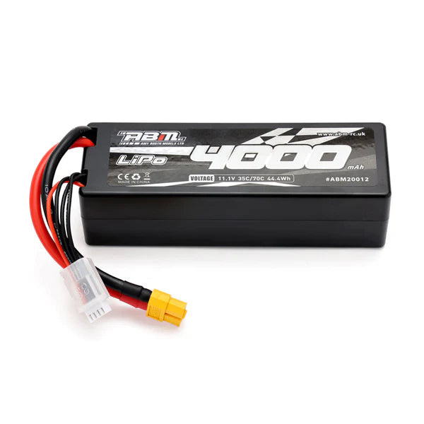 ABM 4000mAh 11.1V 70C Lipo battery with XT60 connector ABM20012