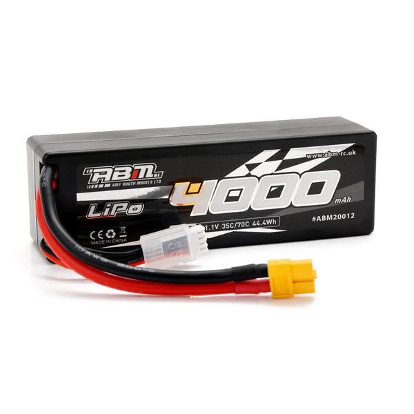 ABM 4000mAh 11.1V 70C Lipo battery with XT60 connector ABM20012