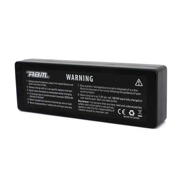 ABM 5000mAh 7.4V 70C Lipo battery with deans connector ABM20013