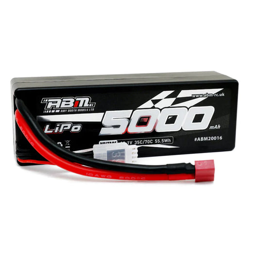 ABM 5000mAh 11.1V 70C Lipo battery with deans connector ABM20016