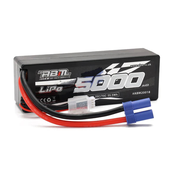 ABM 5000mAh 11.1V 70C Lipo battery with EC5 connector ABM20018