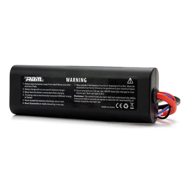 ABM 4000mAh 7.4V 60C rounded case Lipo battery with Deans connector ABM20019