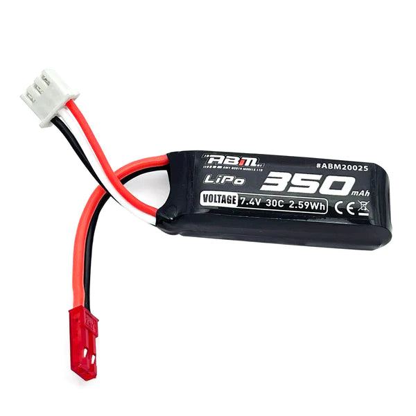 ABM 350mah Lipo 7.4v Battery for Carisma GT24B ABM20025