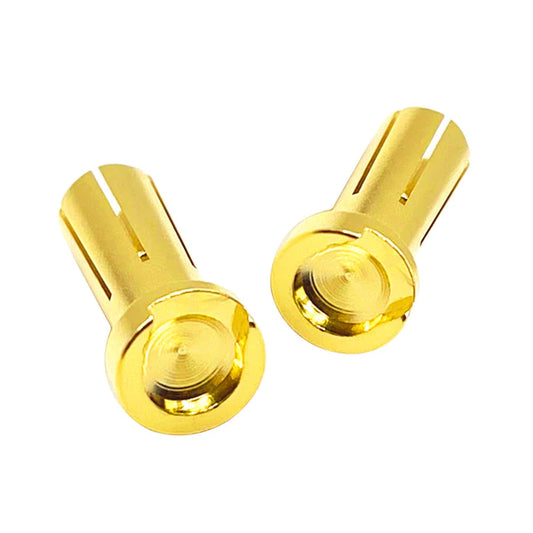 ABM LCG 5mm Gold Bullet Connectors (1 pair) ABM30005
