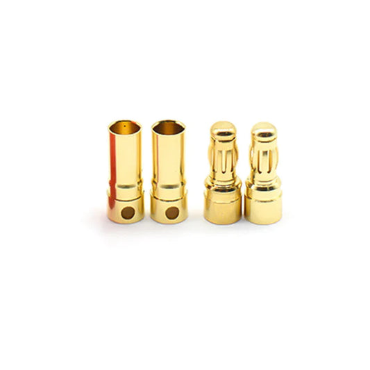 ABM 3.5mm Gold Connectors (2 pair m+f) ABM30007