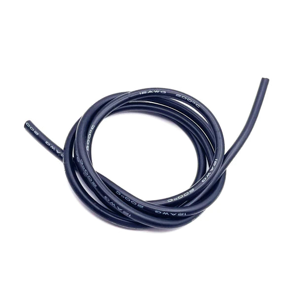 ABM 12awg SUPER FLEX BLACK SILICONE WIRE 1 metre ABM30012