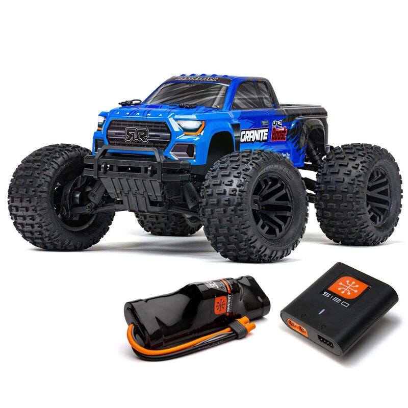 ARRMA Granite Boost 4X2 550 Mega 1/10 2WD MT Orange   ARA4102sv4t1 / Blue ARA4102sv4t2