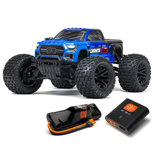 ARRMA Granite Boost 4X2 550 Mega 1/10 2WD MT Arancione ARA4102sv4t1 / Blu ARA4102sv4t2