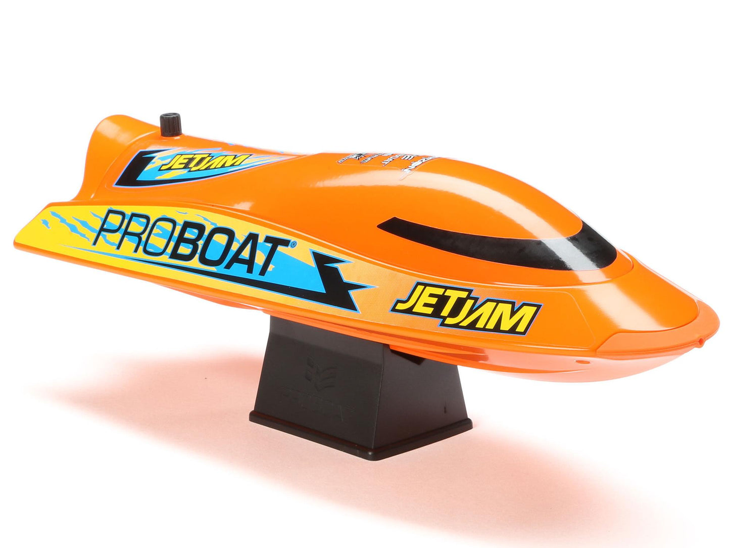 PROBOAT Jet Jam V2 12" Self-Righting Pool Racer Brushed RTR, Orange  B-PRB08031V2T1