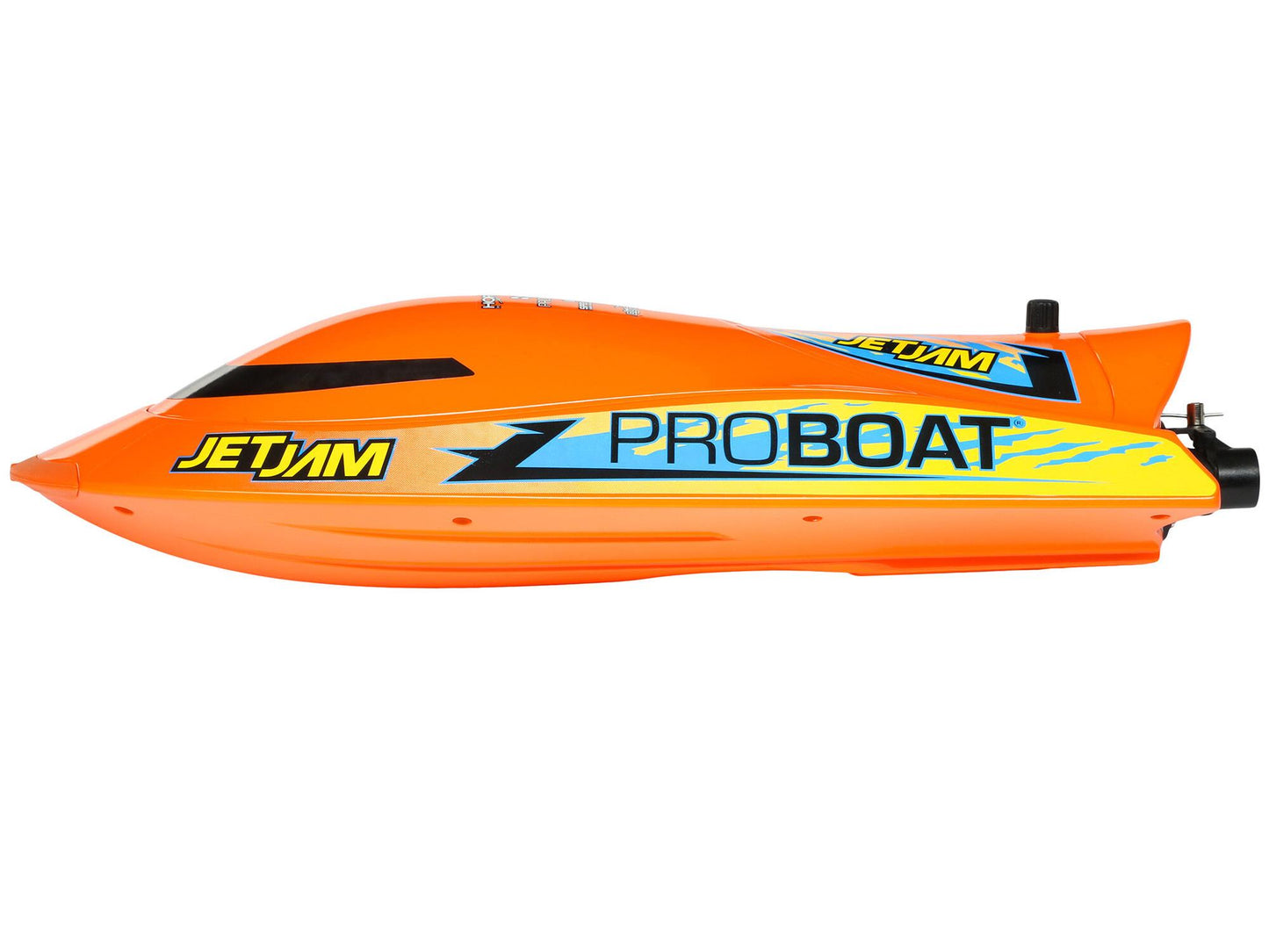 PROBOAT Jet Jam V2 12" Self-Righting Pool Racer Brushed RTR, Orange  B-PRB08031V2T1