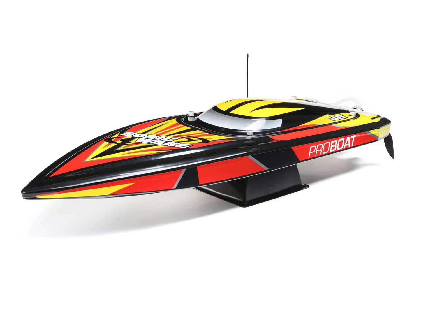 PROBOAT Sonicwake 36" Self-Righting Brushless Deep-V RTR, Black  B-PRB08032V2T1