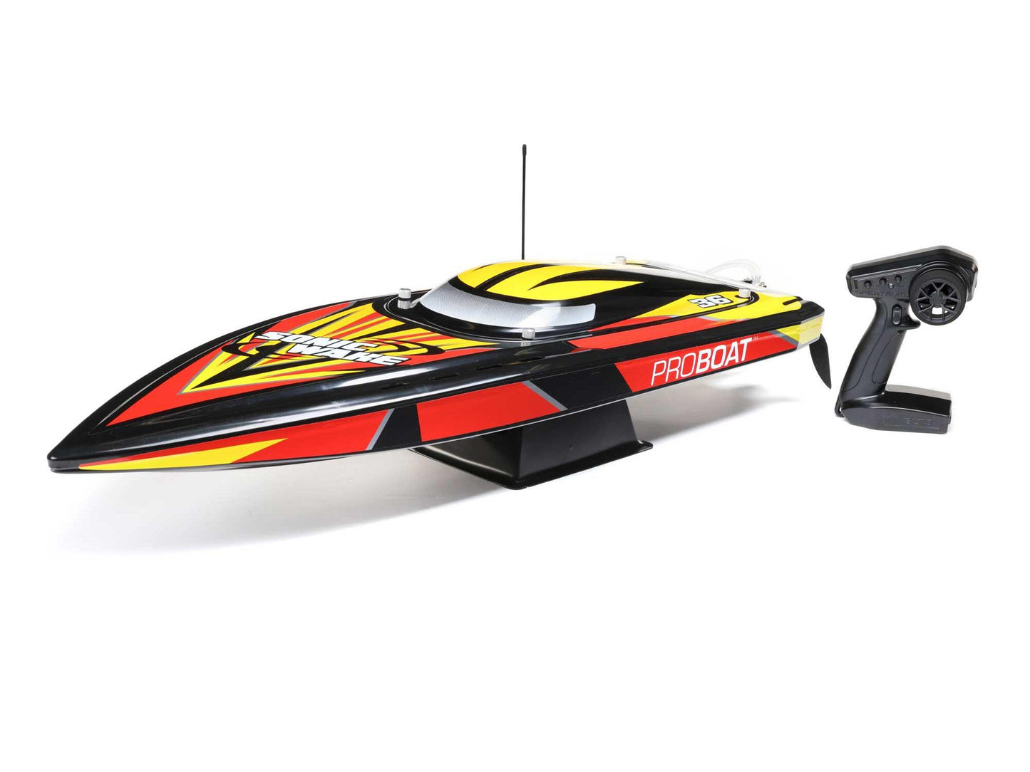 PROBOAT Sonicwake 36" Self-Righting Brushless Deep-V RTR, Black  B-PRB08032V2T1