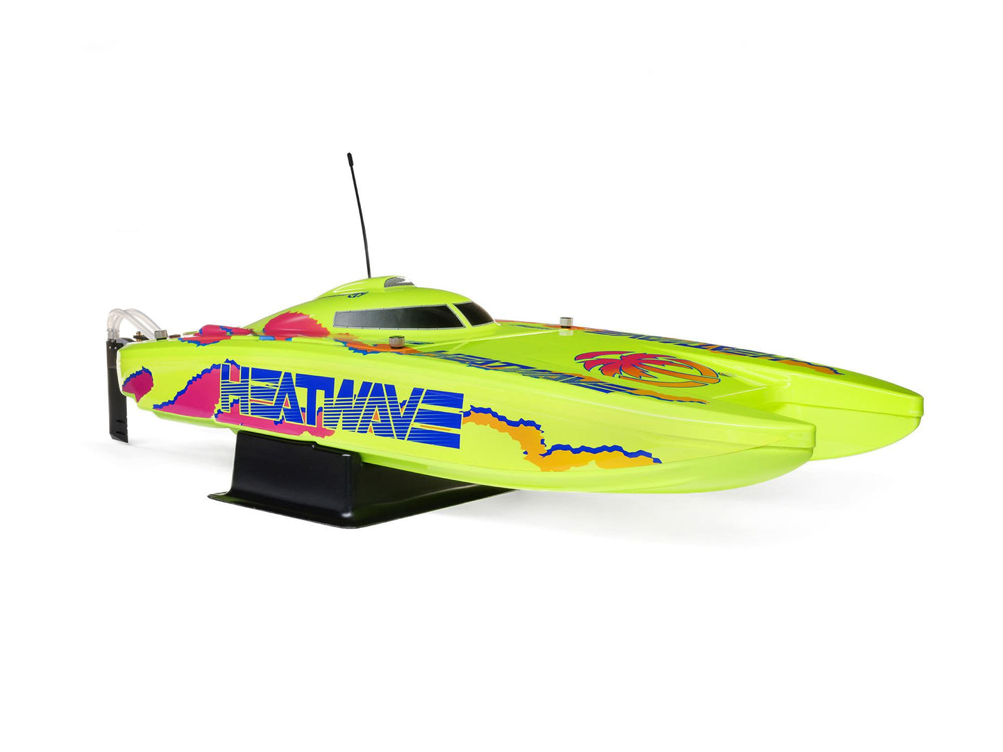 PROBOAT Blackjack 24" V2 Catamaran Brushless: RTR, Heat Wave Visual  B-PRB08049T1