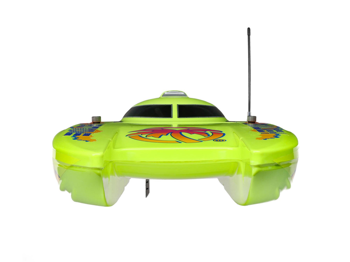 PROBOAT Blackjack 24" V2 Catamaran Brushless: RTR, Heat Wave Visual  B-PRB08049T1