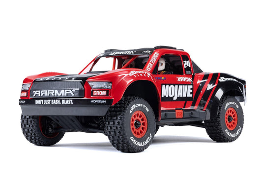 ARRMA 1/18 Mojave GROM 4wd Desert Truck RTR Mega w/Lipo USB Chg RB ARA2104T1