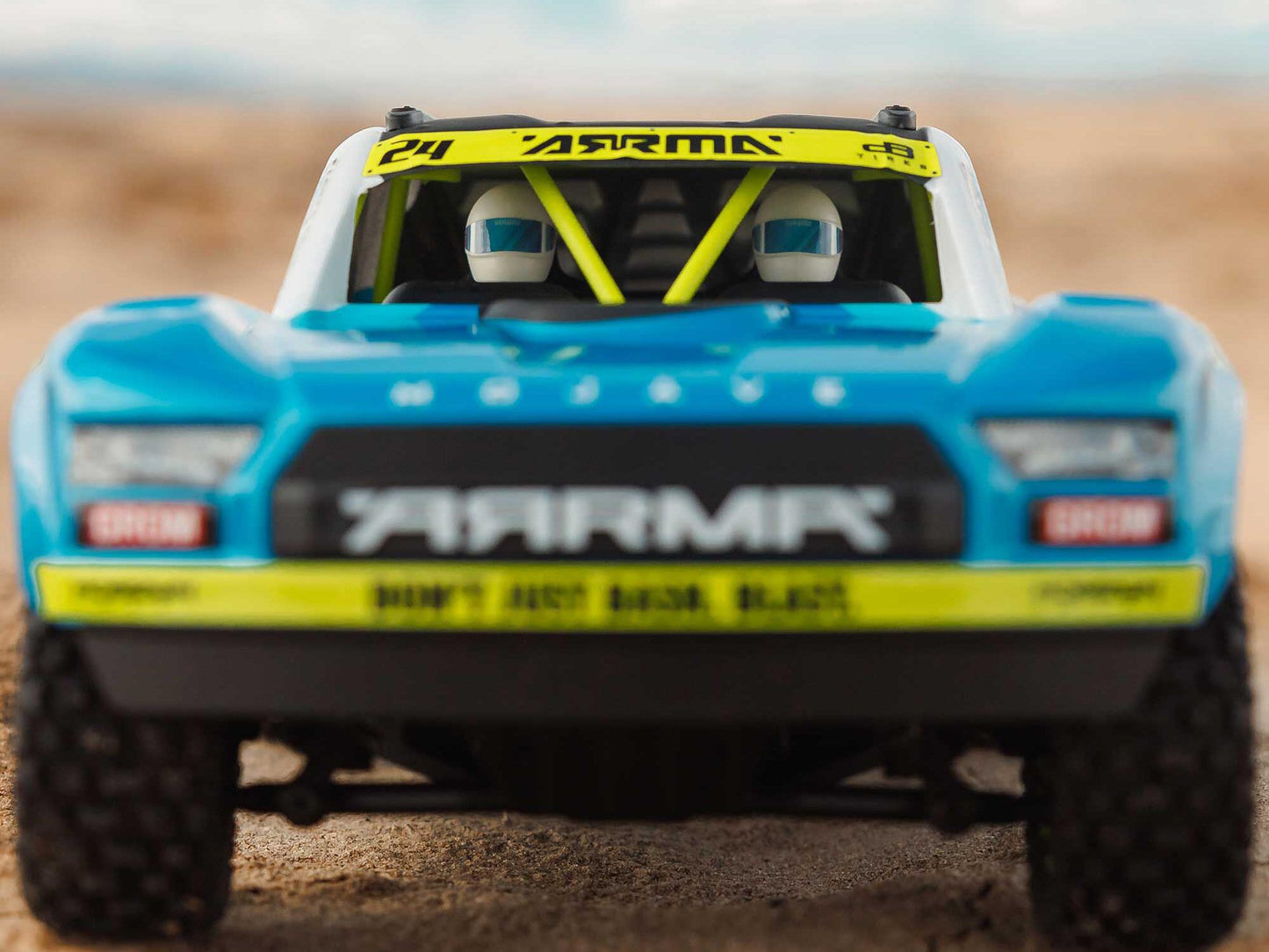 ARRMA 1/18 Mojave GROM 4wd Desert Truck RTR Mega w/Lipo USB Chg BW ARA2104T2