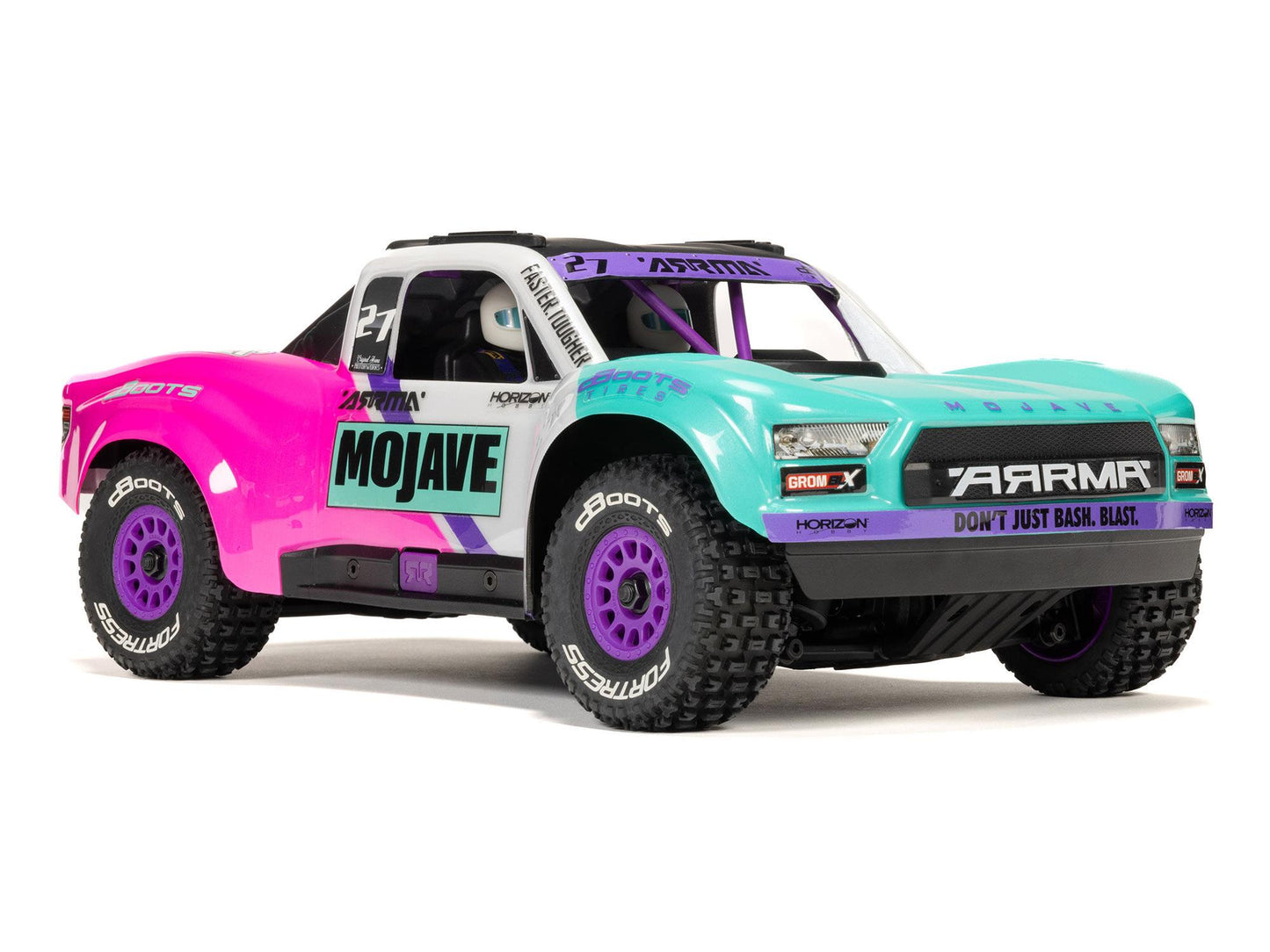 ARRMA 1/18 MOJAVE GROM 223S BLX 4X4 DT with Batt/Charger Teal   ARA2304ST1