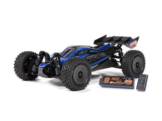 ARRMA 1/18 TYPHON GROM 223S BLX 4X4 with Batt/Charger Red OR Blue  ARA2306ST1  ARA2306ST2