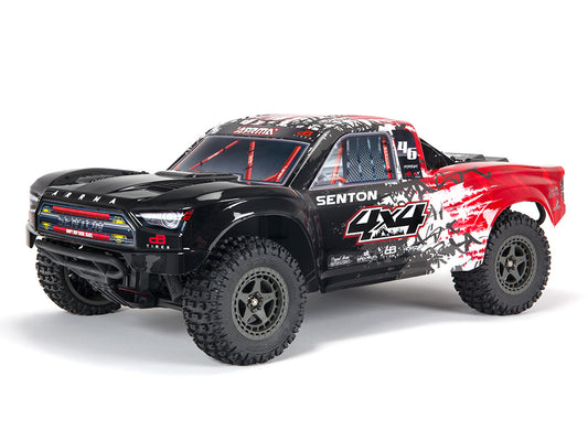 ARRMA Senton 4X4 3S BLX Firma SLT3 Short Course Truck RTR Red/Blac  ARA4303V3BT2 (supplier stock - available to order)