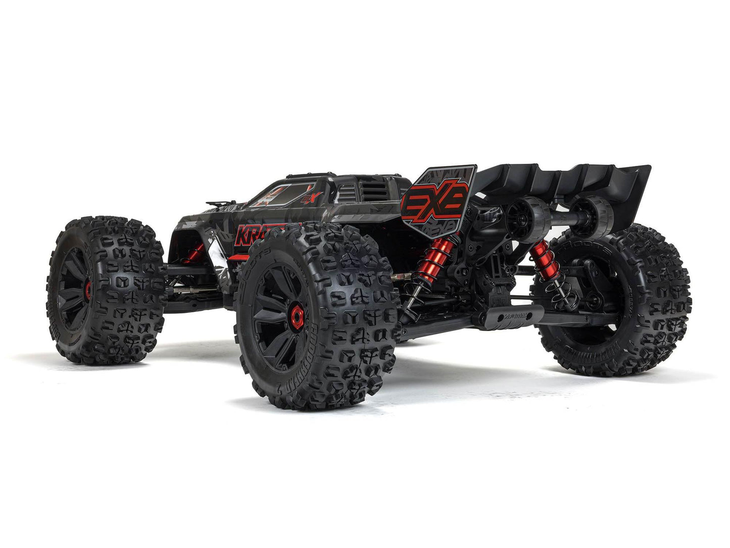 ARRMA 1/5 KRATON 4x4 8S BLX EXB Monster Truck RTR senza spazzole, Nero ARA5808V2T1 (stock ombra - disponibile su ordinazione)