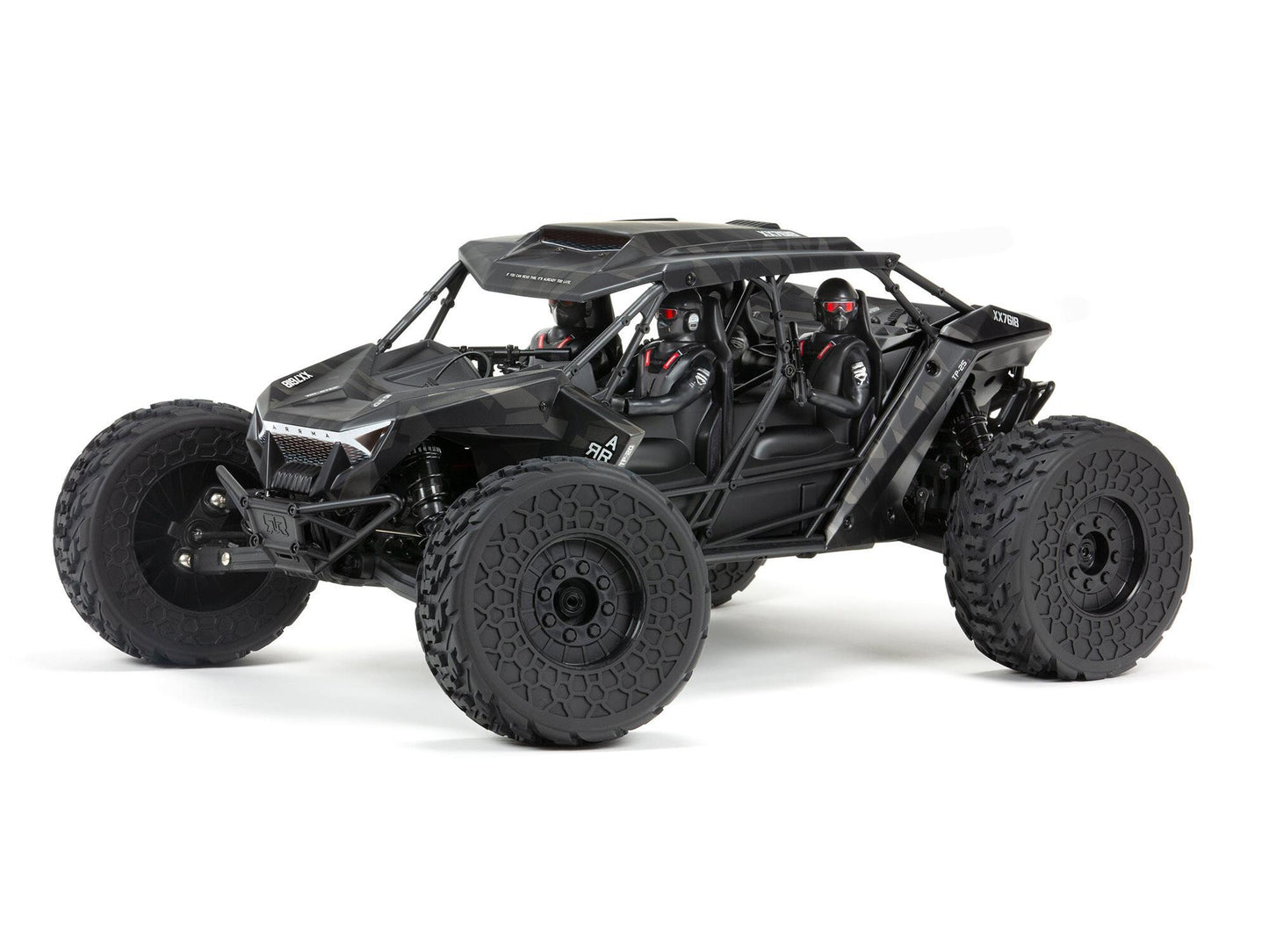 ARRMA 1/7 Fireteam 6S 4WD BLX Speed Assault Vehicle RTR Black  ARA7618T1 (Shadow stock)