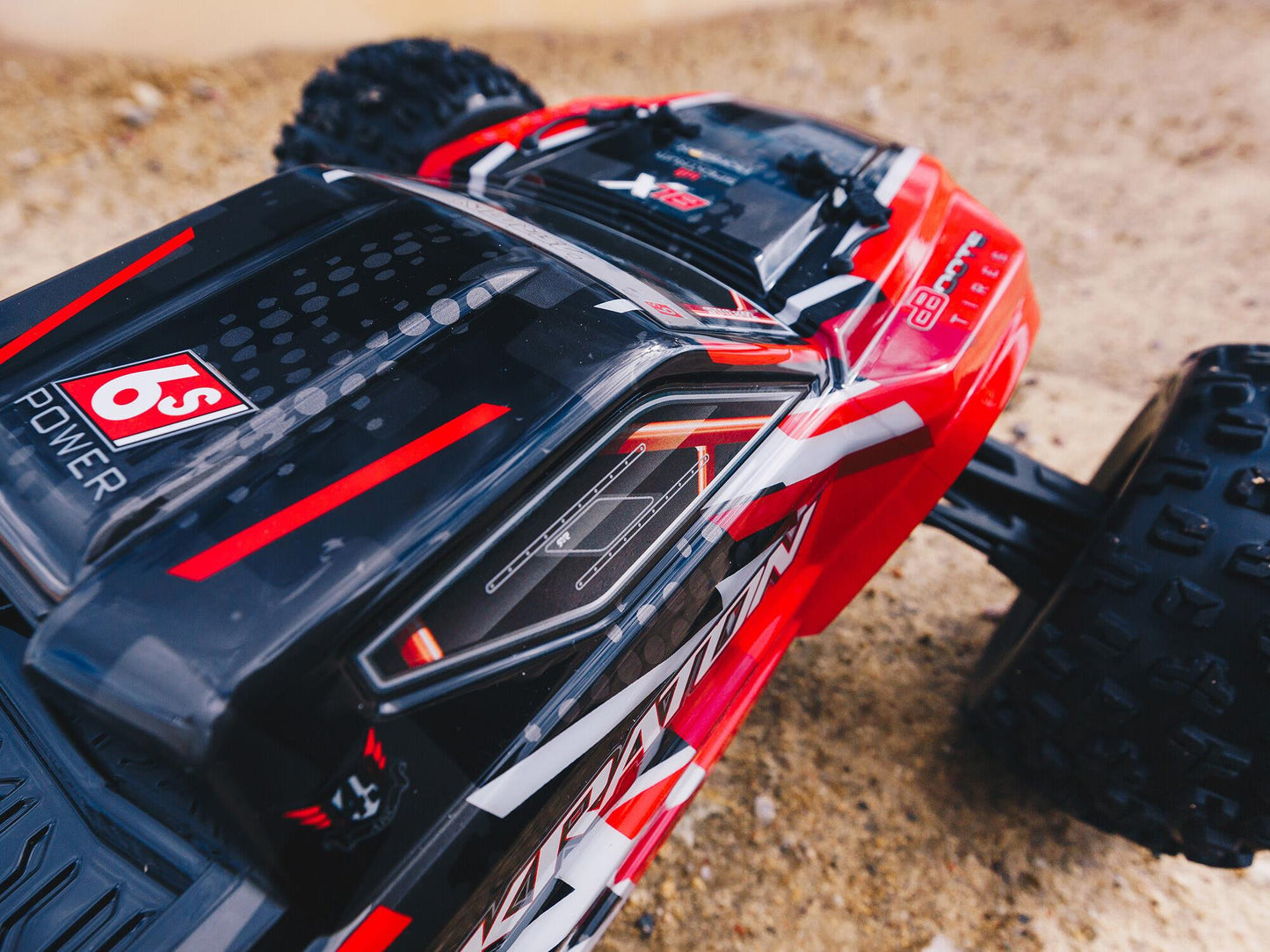 ARRMA Kraton 6S 4WD BLX 1/8 RTR Red ARA8608V5T1 (supplier stock - available to order)