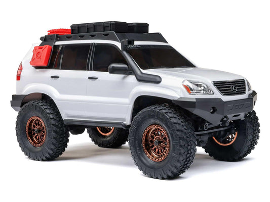 AXIAL 1/24 SCX24 Lexus GX 470 4WD Rock Crawler RTR White   AXI-1532T1