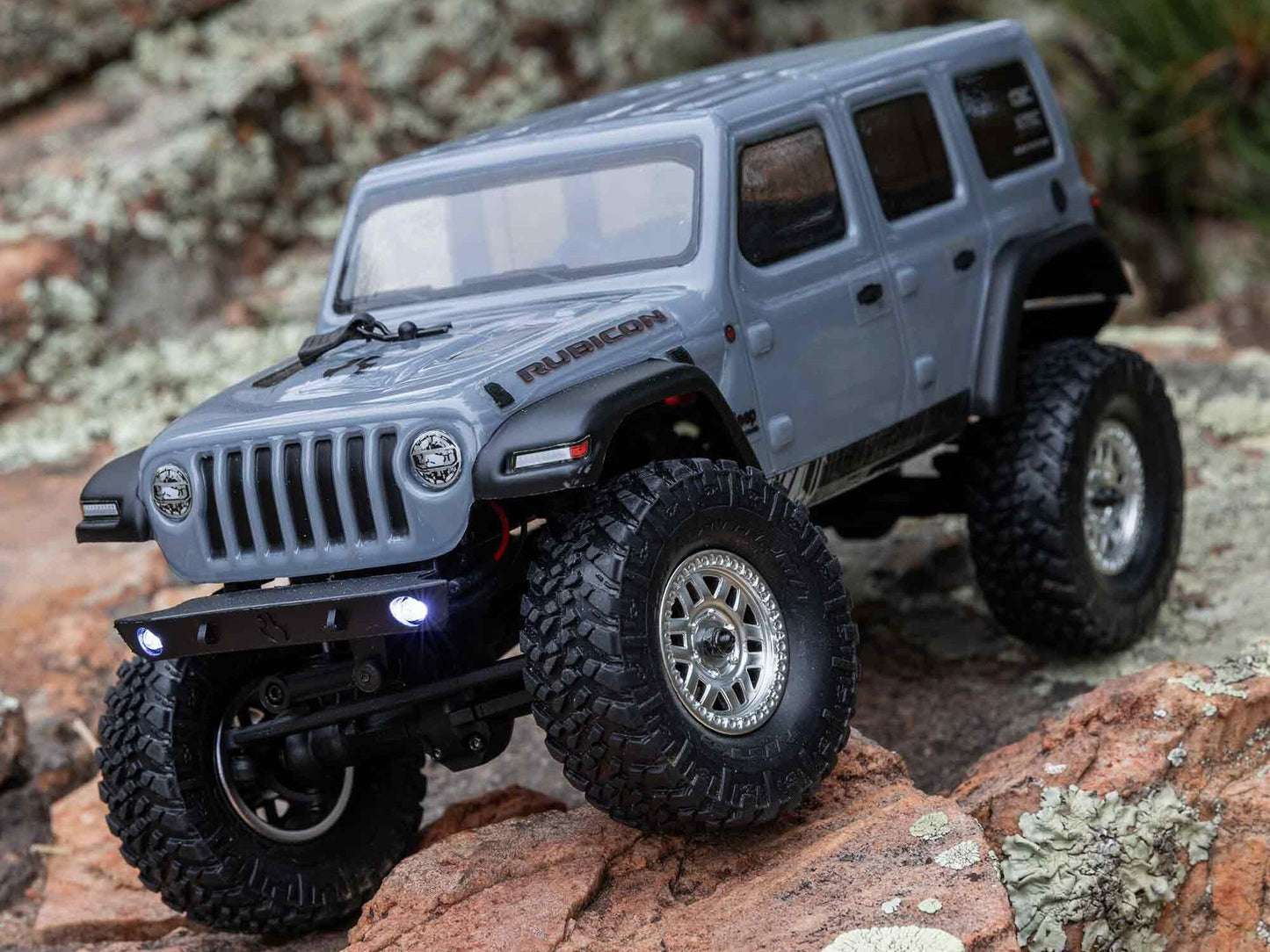 AXIAL SCX24 Jeep Wrangler JLU RTR, Grey  AXI00002V3T3