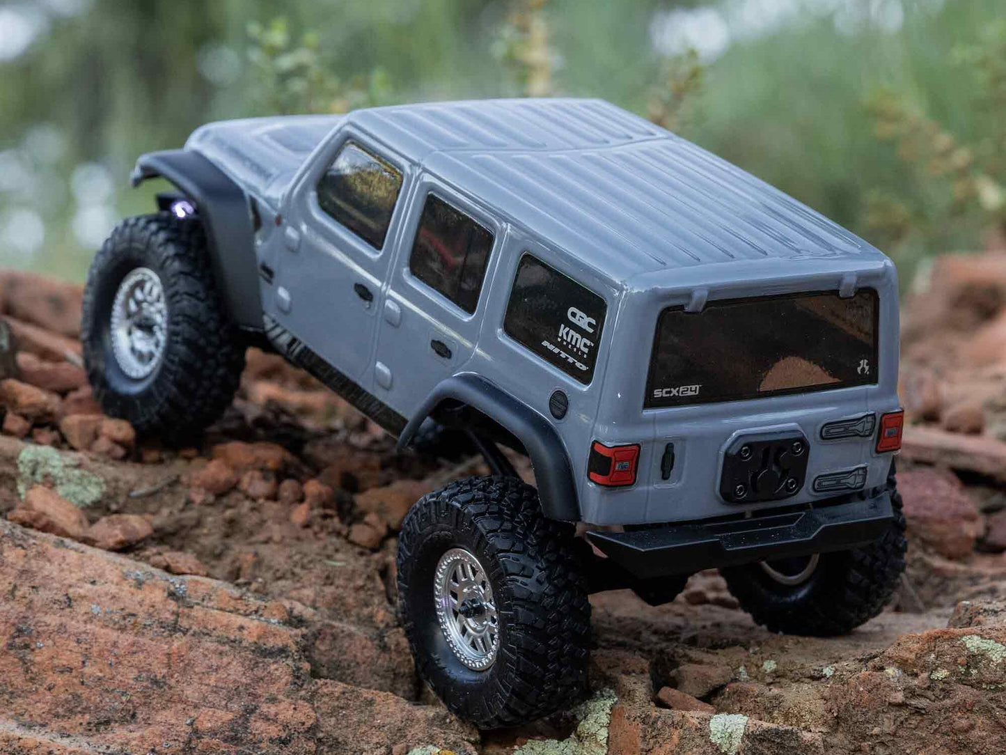 AXIAL SCX24 Jeep Wrangler JLU RTR, Grey  AXI00002V3T3