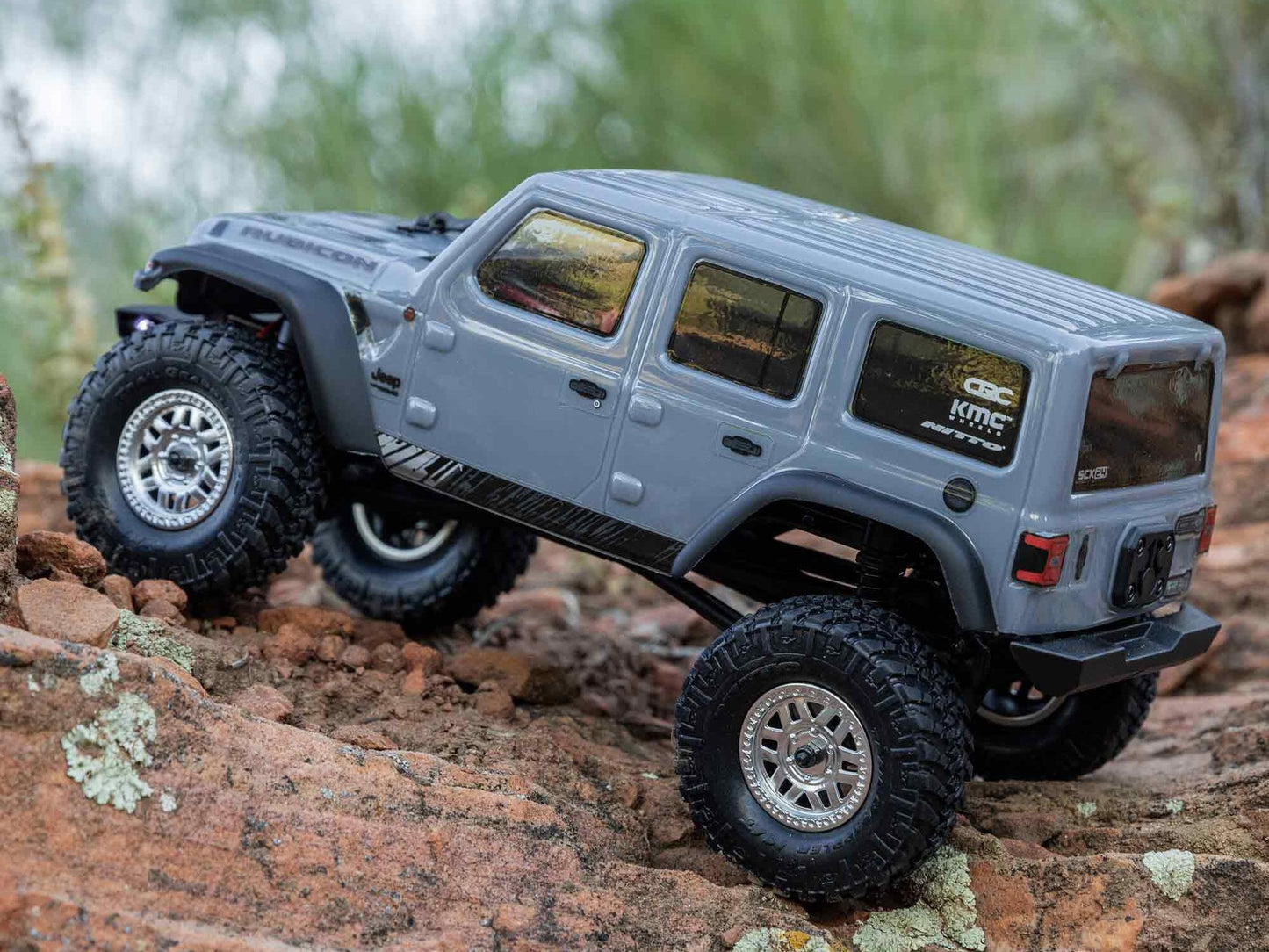 AXIAL SCX24 Jeep Wrangler JLU RTR, Grey  AXI00002V3T3