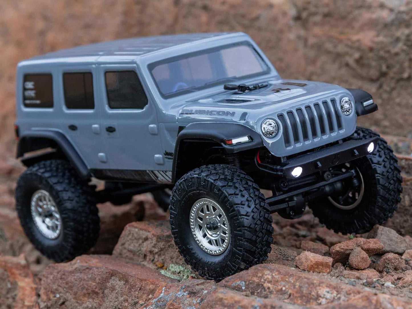 AXIAL SCX24 Jeep Wrangler JLU RTR, Grey  AXI00002V3T3