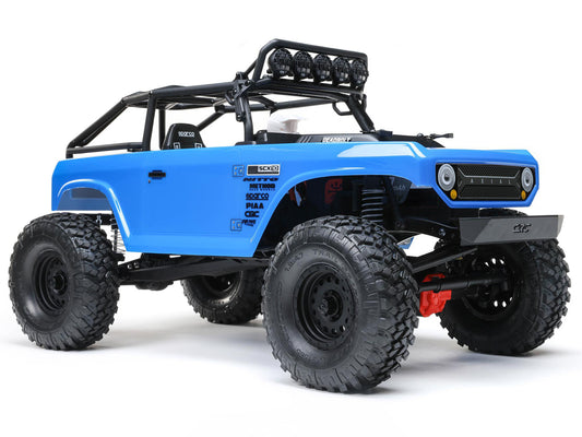 AXIAL 1/10 SCX10 II Deadbolt 4WD Brushed RTR, Blue  AXI03025T1  (shadow stock)