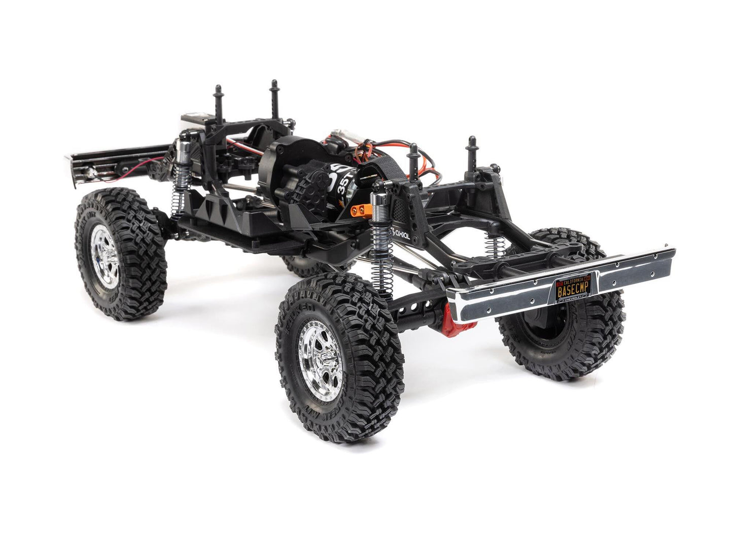 AXIAL 1/10 SCX10 III Base Camp 1982 Chevy K10 4X4 RTR, Blu AXI03030T1 / NERO AXI03030T2 stock ombra