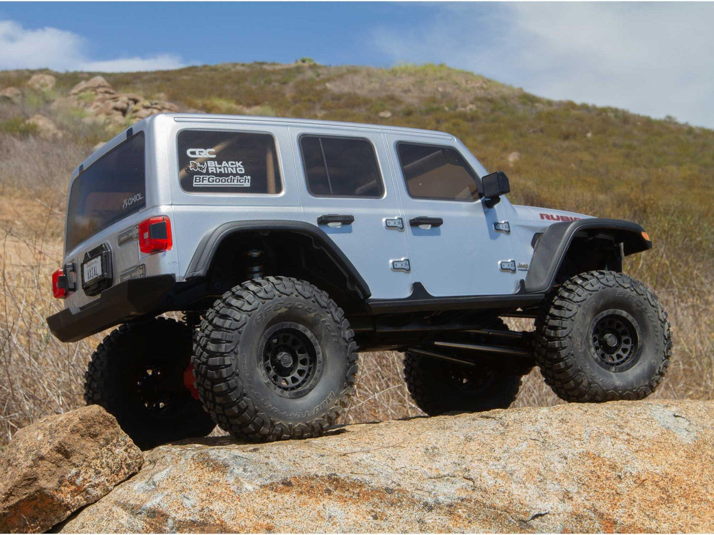 AXIAL 1/6 SCX6 Jeep JLU Wrangler 4WD Rock Crawler RTR: silver AXI05000T2  (shadow stock)