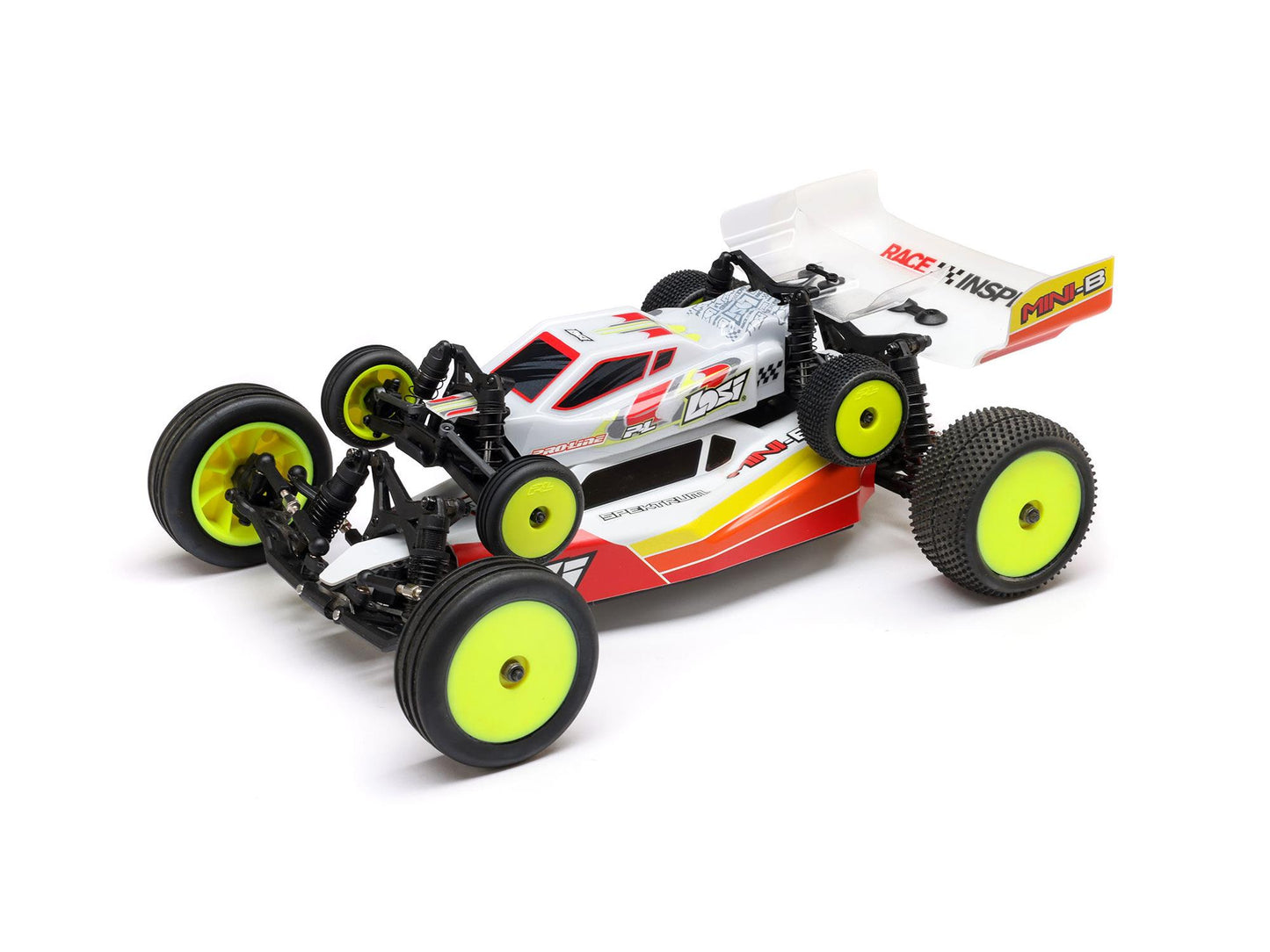 LOSI 1/24 Micro-B 2WD Buggy RTR White  LOS00007T1